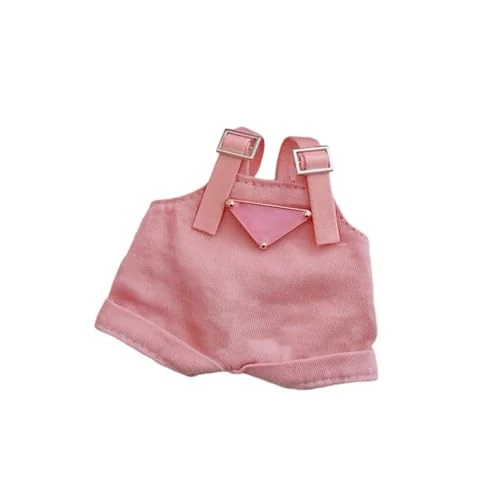 Clothes For Doll(NO Doll) - Hat & Overalls Set , Premium Outfit With Accessories, Stylish Clothes For Doll (Style Pink) 3 Clothes For Doll(NO Doll) - Hat & Overalls Set , Premium Outfit With Accessories, Stylish Clothes For Doll (Style Pink) - Image 3