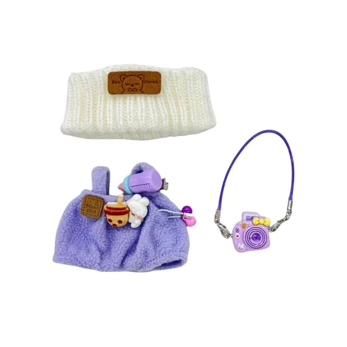 17cm Doll Clothes, Outfits Set For Dolls , Exquisite Accessories For Doll, Cute Clothes For Dolls Dress Up Unique Style 6 17cm Doll Clothes, Outfits Set For Dolls , Exquisite Accessories For Doll, Cute Clothes For Dolls Dress Up Unique Style - Image 6