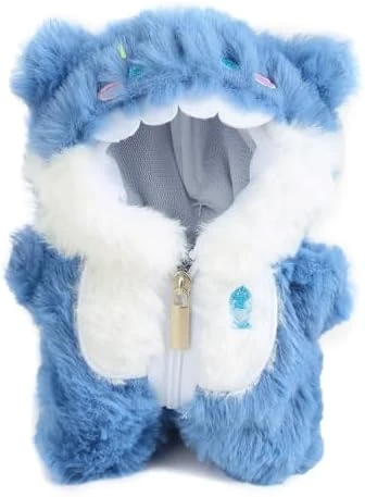 Plush Doll Clothes - Cute Animal 17cm Doll Clothing, Premium Doll Accessories Clothes For Collectors Or Display - Kawaii Dinosaur Costume (No Doll) 9 Plush Doll Clothes - Cute Animal 17cm Doll Clothing, Premium Doll Accessories Clothes For Collectors Or Display - Kawaii Dinosaur Costume (No Doll) - Image 9