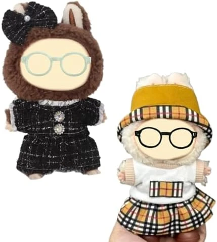 3Pcs-Clothes For Labubu Accessories,, Handcrafted 15cm-17cm For Labubu Clothes Set, Fashions Stylish Luxury Chic Doll Clothes Style Set (NO Doll) 7 3Pcs-Clothes For Labubu Accessories,, Handcrafted 15cm-17cm For Labubu Clothes Set, Fashions Stylish Luxury Chic Doll Clothes Style Set (NO Doll) - Image 7