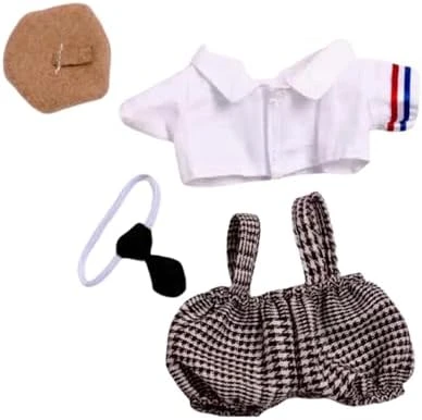 17cm Doll Clothes, Outfits Set For Dolls , Exquisite Accessories For Doll, Cute Clothes For Dolls Dress Up Unique Style 12 17cm Doll Clothes, Outfits Set For Dolls , Exquisite Accessories For Doll, Cute Clothes For Dolls Dress Up Unique Style - Image 12