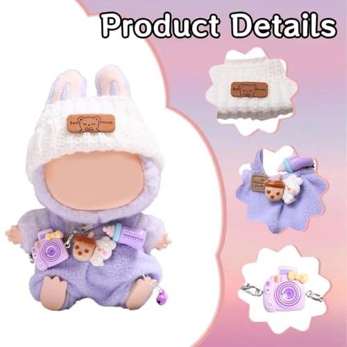 17cm Doll Clothes, Outfits Set For Dolls , Exquisite Accessories For Doll, Cute Clothes For Dolls Dress Up Unique Style 4 17cm Doll Clothes, Outfits Set For Dolls , Exquisite Accessories For Doll, Cute Clothes For Dolls Dress Up Unique Style - Image 4