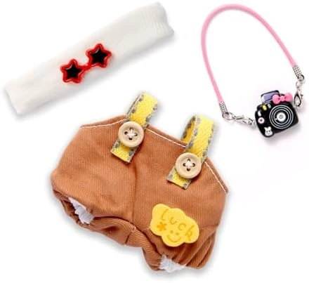 Doll Outfit Set For 17cm Dolls, 2 Piece Clothes Set For Doll, Premium Fashion Dresses For Dolls Accessories Suit (NO Doll) (Purple) 6 Doll Outfit Set For 17cm Dolls, 2 Piece Clothes Set For Doll, Premium Fashion Dresses For Dolls Accessories Suit (NO Doll) (Purple) - Image 6