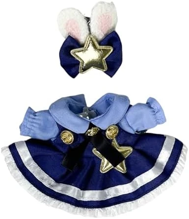 2Pcs Clothes For 17cm Doll, Anime Cosplay Dress For Doll, Cute Doll Outfit Accessories, No Doll (Anime) 7 2Pcs Clothes For 17cm Doll, Anime Cosplay Dress For Doll, Cute Doll Outfit Accessories, No Doll (Anime) - Image 7