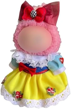 Dress Clothes Set For Labubu Dolls Outfit Doll Dress Clothes Accessories Compatible With 17cm Labubu 1st & 2nd No Doll Included (Style A) 4 Dress Clothes Set For Labubu Dolls Outfit Doll Dress Clothes Accessories Compatible With 17cm Labubu 1st & 2nd No Doll Included (Style A) - Image 4