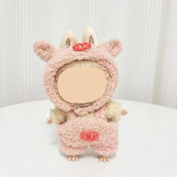 17cm Doll Clothes Outfit – Compatible With Labubu Dolls – No Doll Included – Fashion Accessories For Collectors(Panda) 15 17cm Doll Clothes Outfit – Compatible With Labubu Dolls – No Doll Included – Fashion Accessories For Collectors(Panda) - Image 15