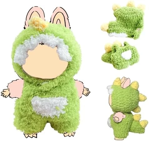 2025 New Clothes For Doll, 17cm Clothes Set For Doll, Keychain Accessories For Dolls, Faking Animal Style Outfit For 17cm Doll Jumpsuit 6 2025 New Clothes For Doll, 17cm Clothes Set For Doll, Keychain Accessories For Dolls, Faking Animal Style Outfit For 17cm Doll Jumpsuit - Image 6