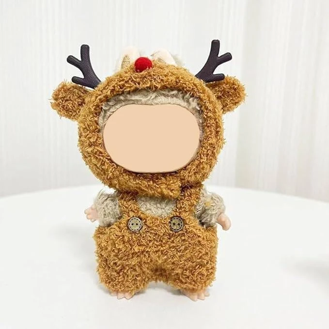 17cm Doll Clothes Outfit – Compatible With Labubu Dolls – No Doll Included – Fashion Accessories For Collectors(Panda) 9 17cm Doll Clothes Outfit – Compatible With Labubu Dolls – No Doll Included – Fashion Accessories For Collectors(Panda) - Image 9