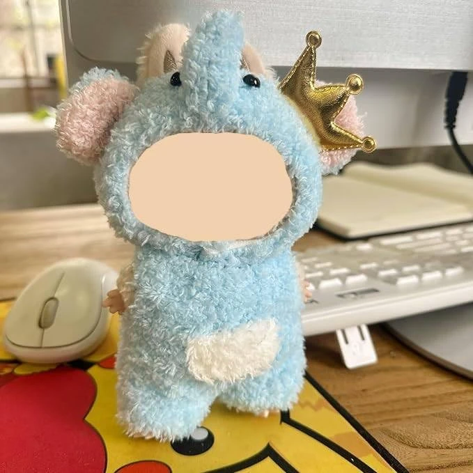 17cm Doll Clothes Outfit – Compatible With Labubu Dolls – No Doll Included – Fashion Accessories For Collectors(Panda) 7 17cm Doll Clothes Outfit – Compatible With Labubu Dolls – No Doll Included – Fashion Accessories For Collectors(Panda) - Image 7