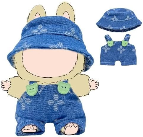 17cm Doll Clothes & 4 Set For 17cm Dolls,Exquisite Accessories For Doll, Cute Clothes For Dolls Dress Up Unique Style (Red Bowknot) 9 17cm Doll Clothes & 4 Set For 17cm Dolls,Exquisite Accessories For Doll, Cute Clothes For Dolls Dress Up Unique Style (Red Bowknot) - Image 9