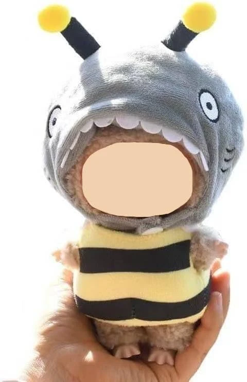 17cm Doll Clothes Outfit – Compatible With Labubu Dolls – No Doll Included – Fashion Accessories For Collectors(Panda) 5 17cm Doll Clothes Outfit – Compatible With Labubu Dolls – No Doll Included – Fashion Accessories For Collectors(Panda) - Image 5